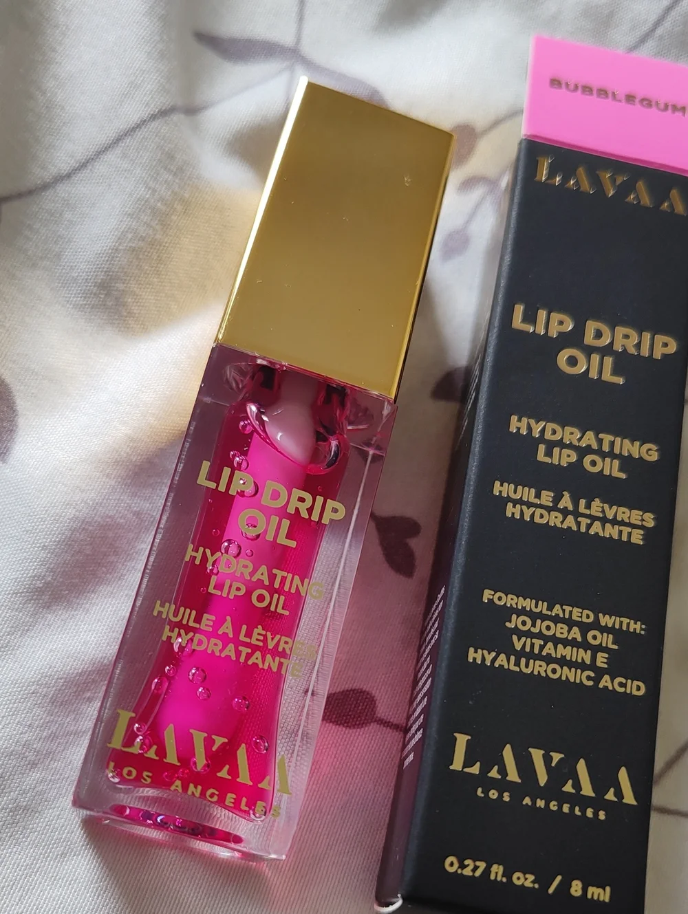 LAVAA Lip Drip Hydrating Lip Oil Bubblegum